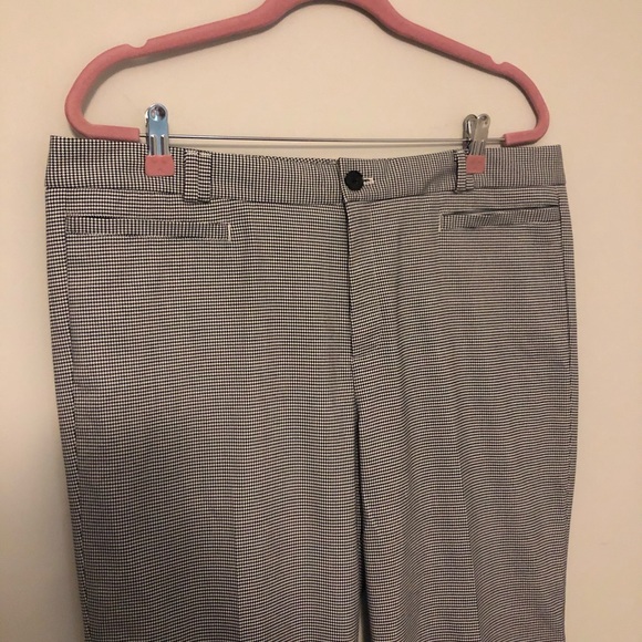 Banana Republic Herringbone Logan Crop Pants 14 - Picture 3 of 6